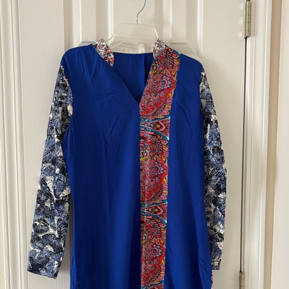Blue Indian/Pakistani Kurta